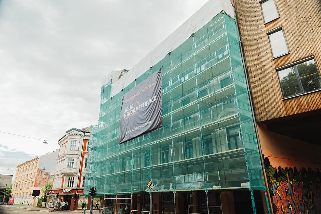 Schweigaards gate 50 under arbeid