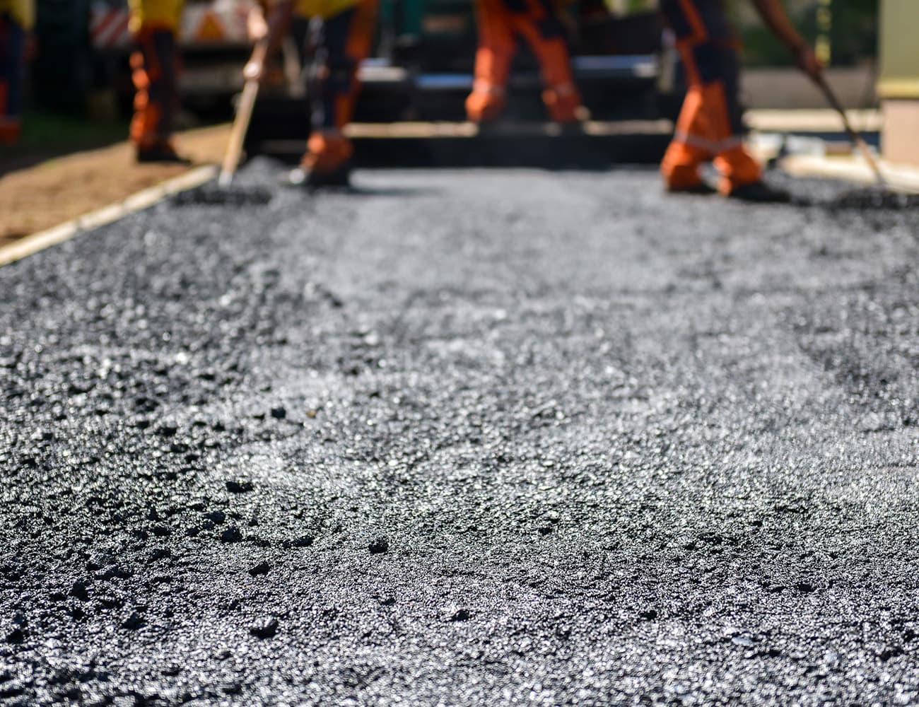Asfalteringsarbeid