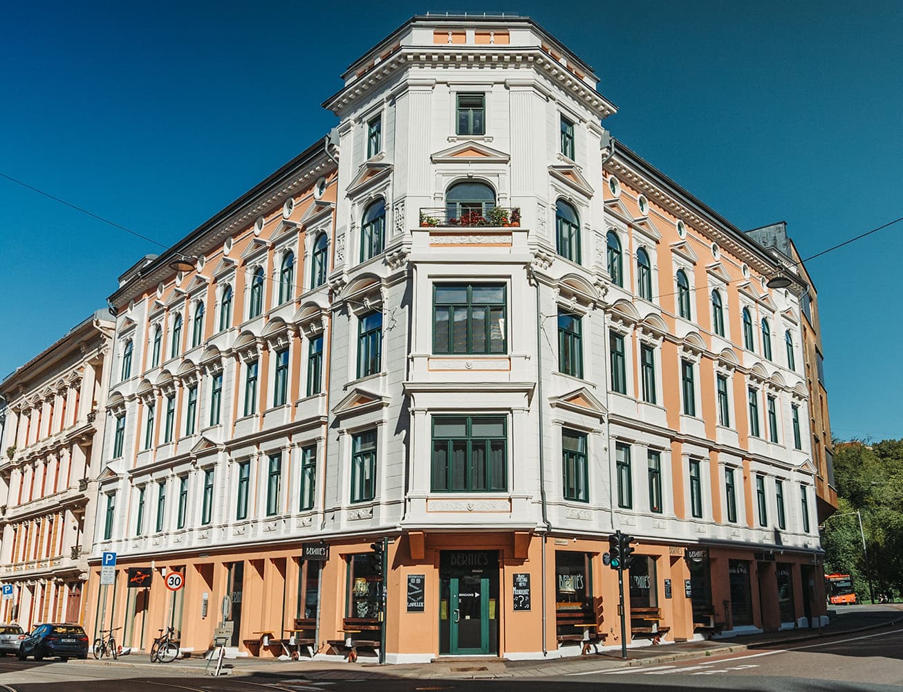 Fasaderehabilitering detalj