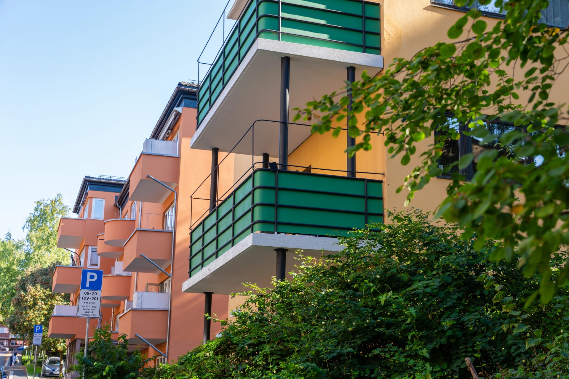 Balkongrekken i Professor Dahls gate 31–33